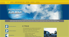 Desktop Screenshot of kolmax.pl